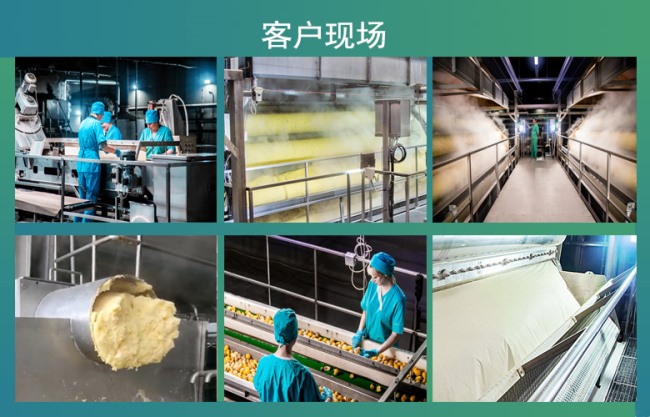 薯粉生產線客戶現場