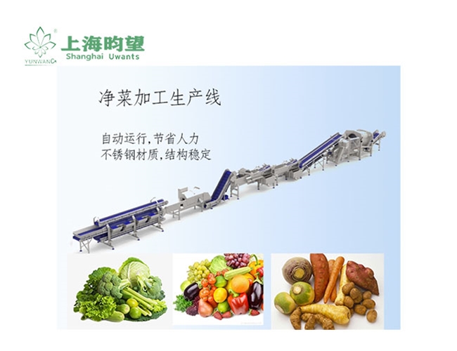 凈菜加工生產線
