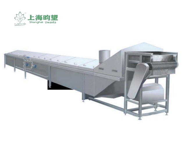 網帶式漂燙機