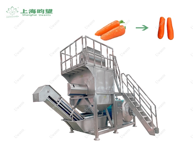 胡蘿卜蒸汽去皮機(jī)